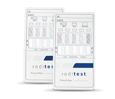 Reditest Panel-Dip Substance Abuse Screening Device