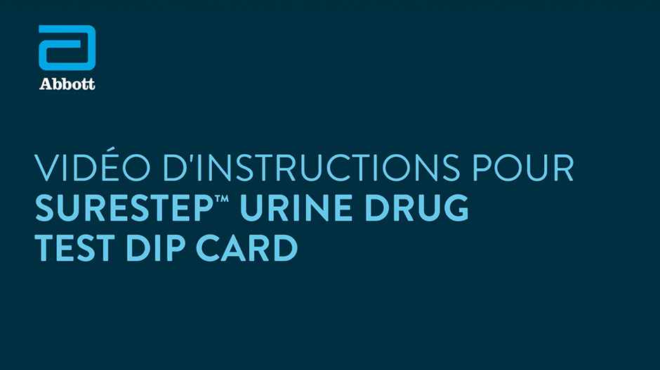 SureStep Urine Drug Test Dip Abbott Toxicology