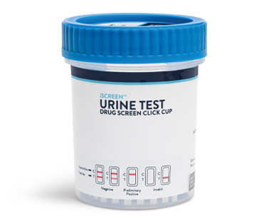 iScreen™ Urine Test Drug Screen Click Cup