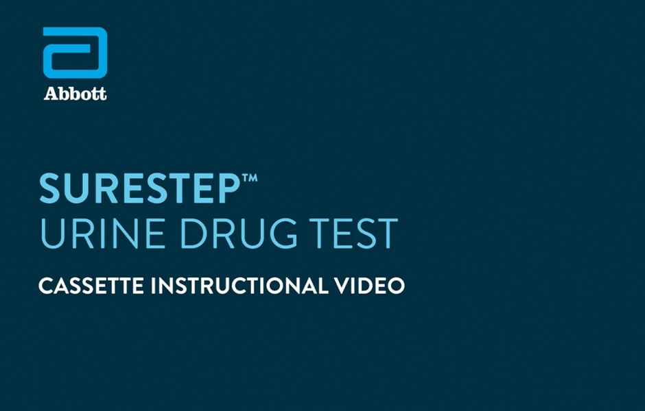 SureStep Urine Drug Test Cassette Instructional Video