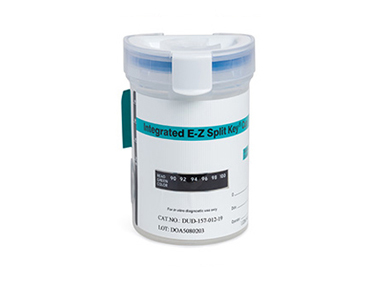 surestep™ urine drug test e-z split key cup