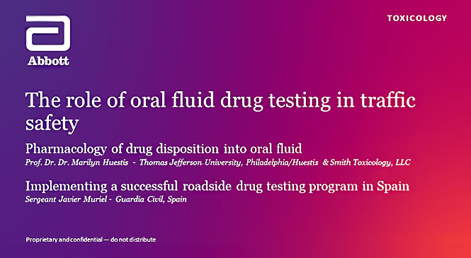 The Role of Oral Fluid Drug Testing in Traffic Safety